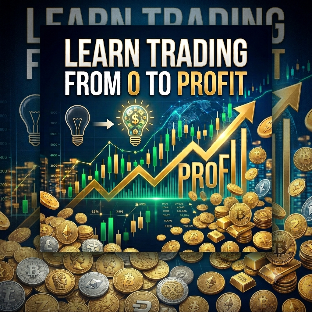 Learn Trading from Zero to Profit ebook cover