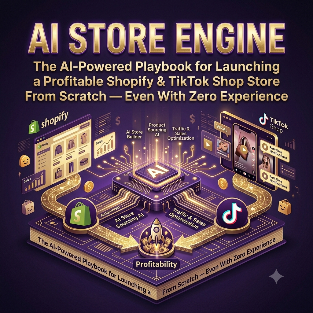 AI-Powered Playbook for Shopify and TikTok Shop cover